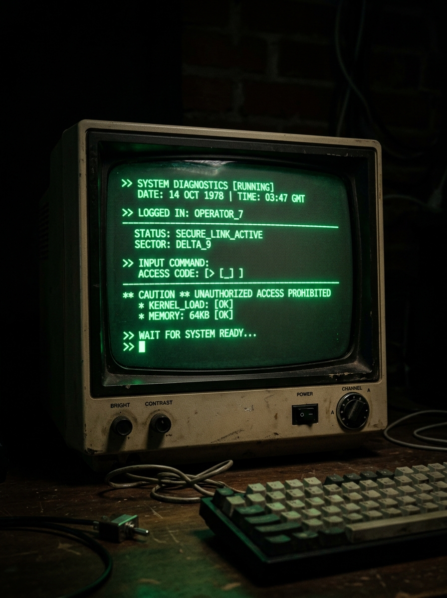 Vintage CRT